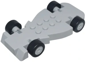 LEGO 85775c02 - Podvozek auta světle šedý