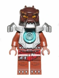LEGO loc094 Crug - Flat Silver Heavy Armor