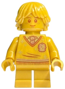 LEGO hp294 Ron Weasley - 20th Anniversary Pearl Gold
