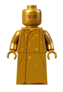 LEGO hp312 Lord Voldemort - 20th Anniversary Pearl Gold