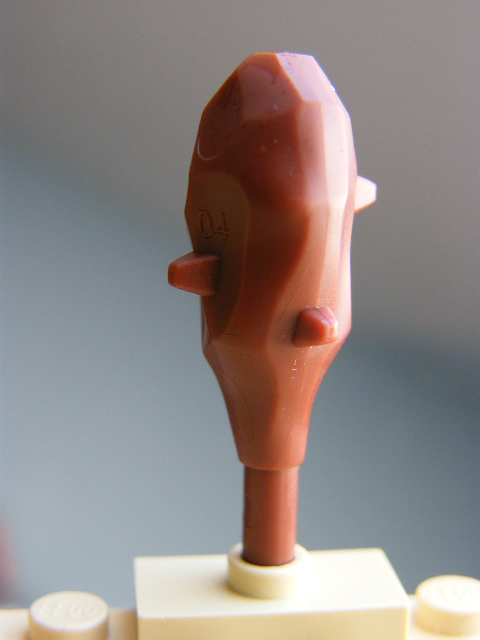 LEGO 88001 Reddish Brown Minifigure, Weapon Club, Small (Caveman)