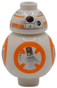 LEGO sw1485 BB-8 (Large Photoreceptor and Small Black Circle)