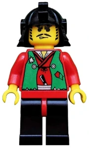 LEGO cas053 Ninja - Robber, Green