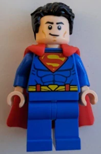 LEGO sh1055 Superman - Blue Suit, Rubber Cape