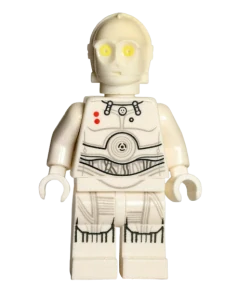 LEGO sw0725 - K-3PO (75098) - 2. jakost, lehce zažloutlé