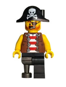 LEGO pirát s kovovou nohou