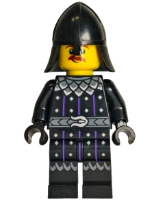 LEGO Černý rytíř s helmicí