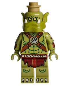 LEGO Orc, Series 24 - bez pláště a černého copu