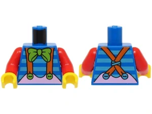 LEGO 973pb5624c01 - Tělo s laclem a mašlí