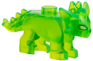 LEGO 7581pb04 - Zelená transparentní liška, Fox