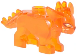 LEGO 7581pb04 - Oranžová transparentní liška, Fox