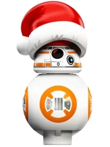 LEGO sw0874 BB-8 with Santa Hat