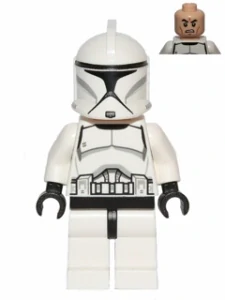 LEGO sw0442 Clone Trooper (Phase 1) - Scowl