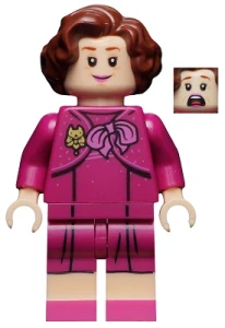 LEGO hp235 Professor Dolores Umbridge - Magenta Dress