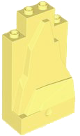 LEGO 47847 - SKÁLA MALÁ ŽLUTÁ ÚZKÁ