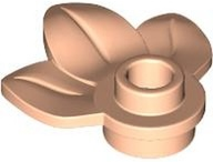 LEGO 32607 - Zeleň trojlístek, Light nougat, Plant Plate