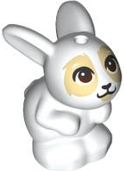 LEGO 34050pb06 - Bílý zajíc, Bunny