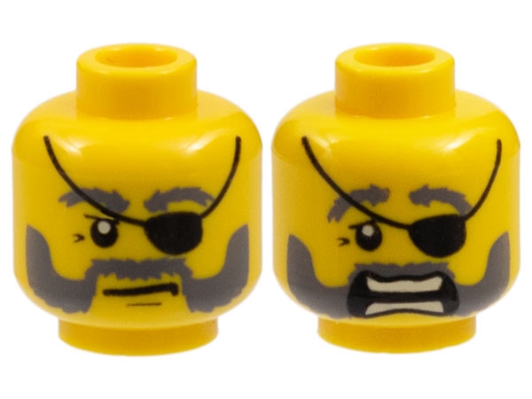 LEGO 3626pb0399 - Obličej pirát