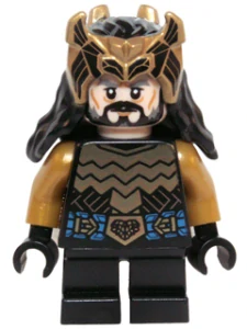 LEGO lor106 Thorin Oakenshield - Gold Armor and Crown