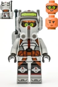LEGO sw1150 Clone Commando Tech, Experimental Unit Clone Force 99