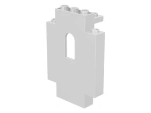 LEGO 4444 - White Panel 2 x 5 x 6 Wall