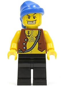 LEGO pi084 Pirate Vest and Anchor Tattoo