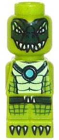 LEGO 85863pb098 - Postavička do hry, Microfigure Legends of Chima Crocodile