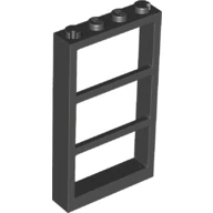 LEGO 57894 - Okno, Window 1 x 4 x 6 with 3 Panes