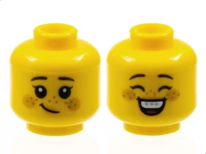 LEGO 3626pb2962 - Obličej oboustranný
