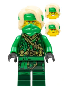 LEGO njo0711 Lloyd - The Island, Mask and Hair with Bandana