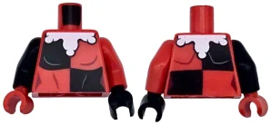 LEGO 973pb5630c01 tělo Harley Quinn