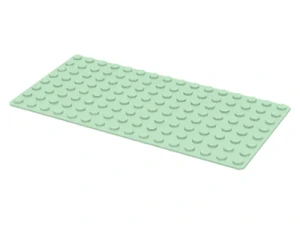  LEGO 3865 - Light green Baseplate 8 x 16