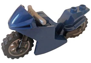 LEGO 18895c16 - Tmavě modrá motorka