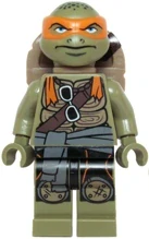 LEGO tnt040 Michelangelo, Frown (Movie Version)