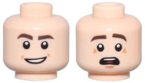 LEGO 3626pb1794 - Obličej oboustranný