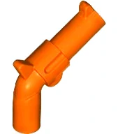 LEGO 77078 - Pistol tmavě oranžová