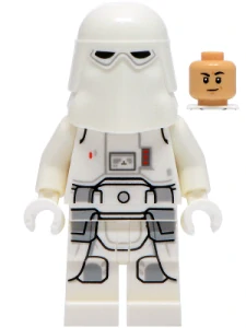 LEGO sw1534 Snowtrooper - Male, Printed Legs, White Hands