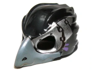 LEGO 12550pb04 Minifigure, Headgear Mask Bird (Raven)