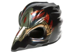LEGO 12550pb02 Minifigure, Headgear Mask Bird (Raven)