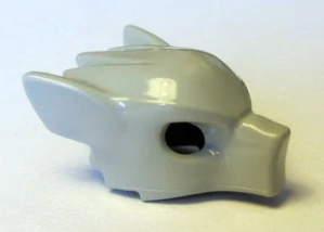 LEGO 11233 Minifigure, Headgear Mask Wolf, Plain