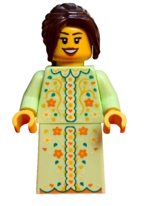 LEGO paní v šatech