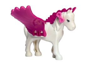 LEGO kůň Pegas bílý 2