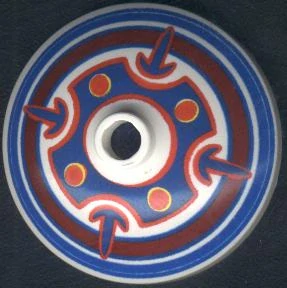 LEGO 43898px1 Orient India Shield Pattern
