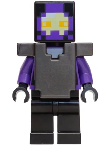 LEGO min284 - Realm Raider - Pearl Dark Gray Armor