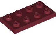 LEGO 3020 Dark red Plate 2 x 4