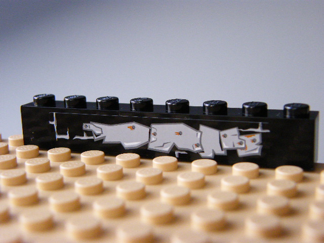 LEGO ČERNÁ KOSTKA POLEP 1