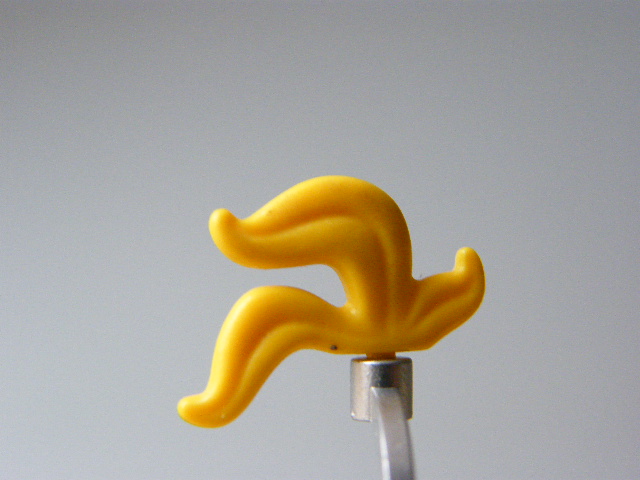 LEGO 4502b Yellow Minifigure, Plume Feather Triple