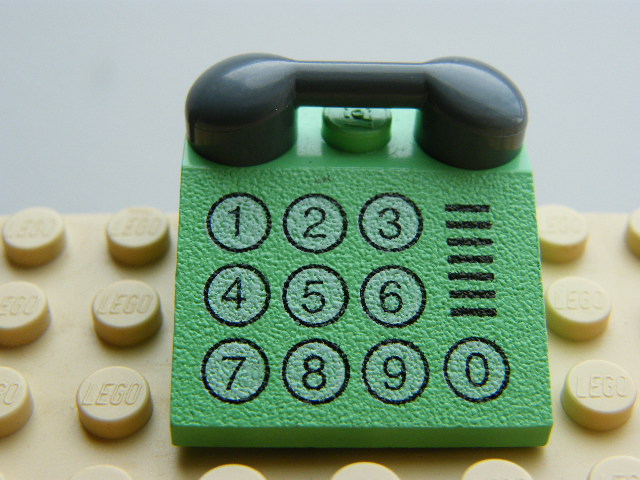 TELEFON ZELENÝ VELKÝ