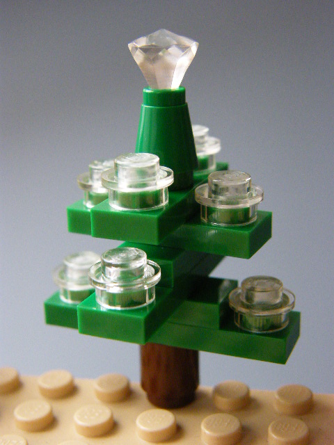 LEGO VÁNOČNÍ STROMEČEK LEDOVÝ