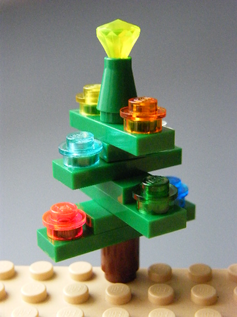 LEGO VÁNOČNÍ STROMEČEK BAREVNÝ